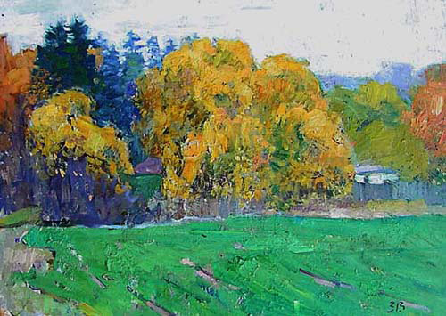 Green Field by Vyacheslav Zabelin