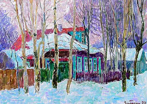 Winter by Vyacheslav Zabelin