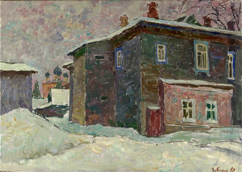 Winter in Borisogleb by Vyacheslav Zabelin