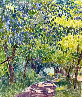 Path in the Park by Vyacheslav Zabelin