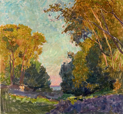 Golden Evening by Vyacheslav Zabelin