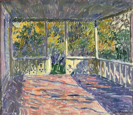 Terrace by Vyacheslav Zabelin