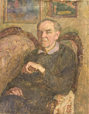 Portrait of a Man (Father) by Vyacheslav Zabelin