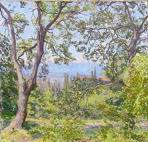 Monastery's Forest by John Wurdeman