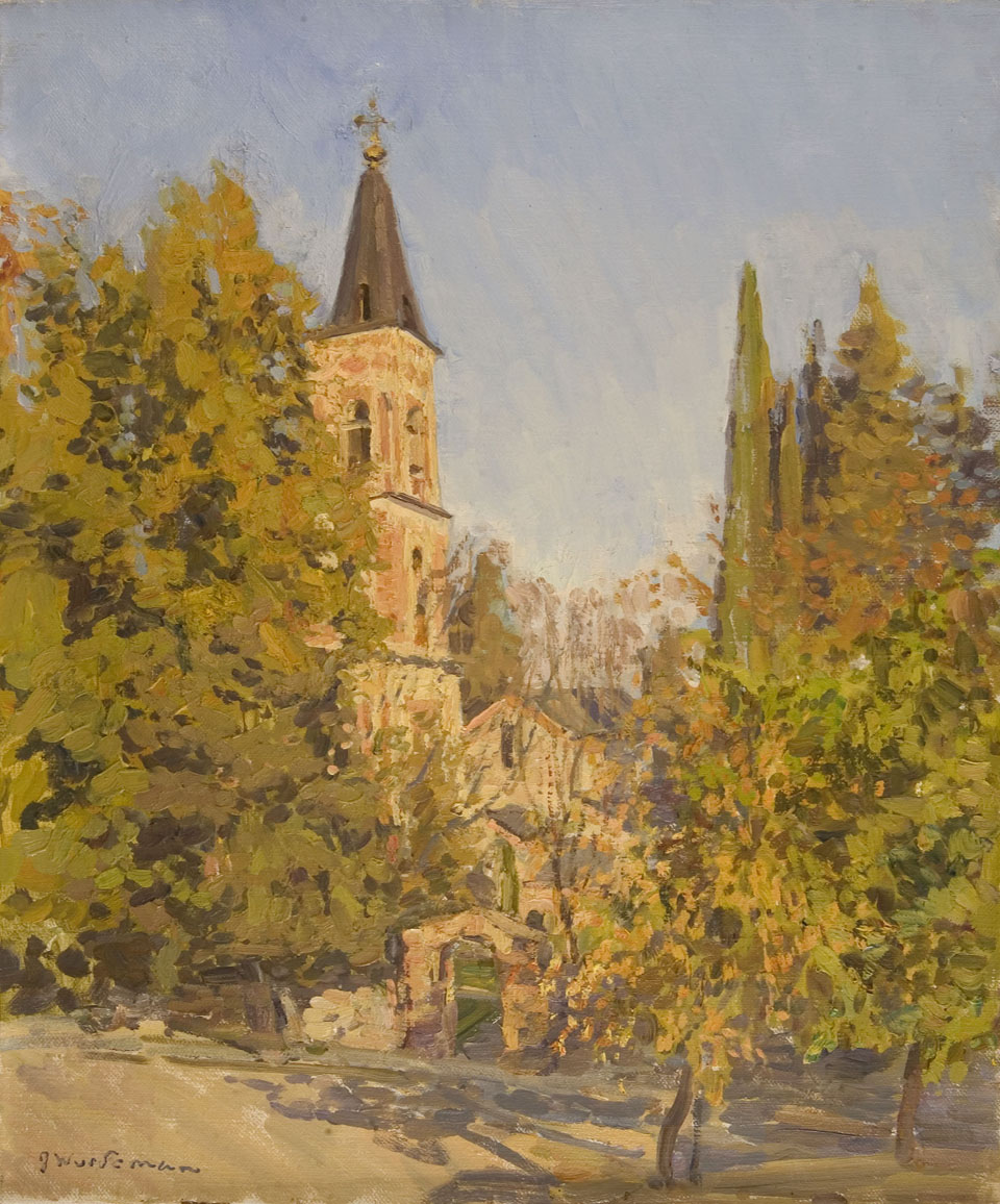 Autumn Sun at St. Nino's by John Wurdeman