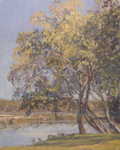 Geese on the James by John Wurdeman