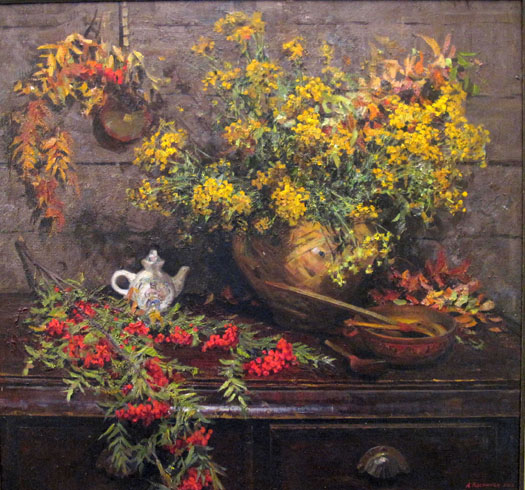 Still Life With Rowan by Alexanderliech Kosnichev