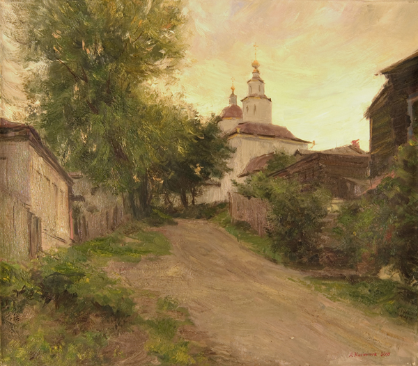 Evening on Vosnesenskoy by Alexanderliech Kosnichev