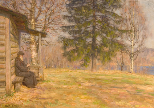 The Thinker by Mikhail Kugach