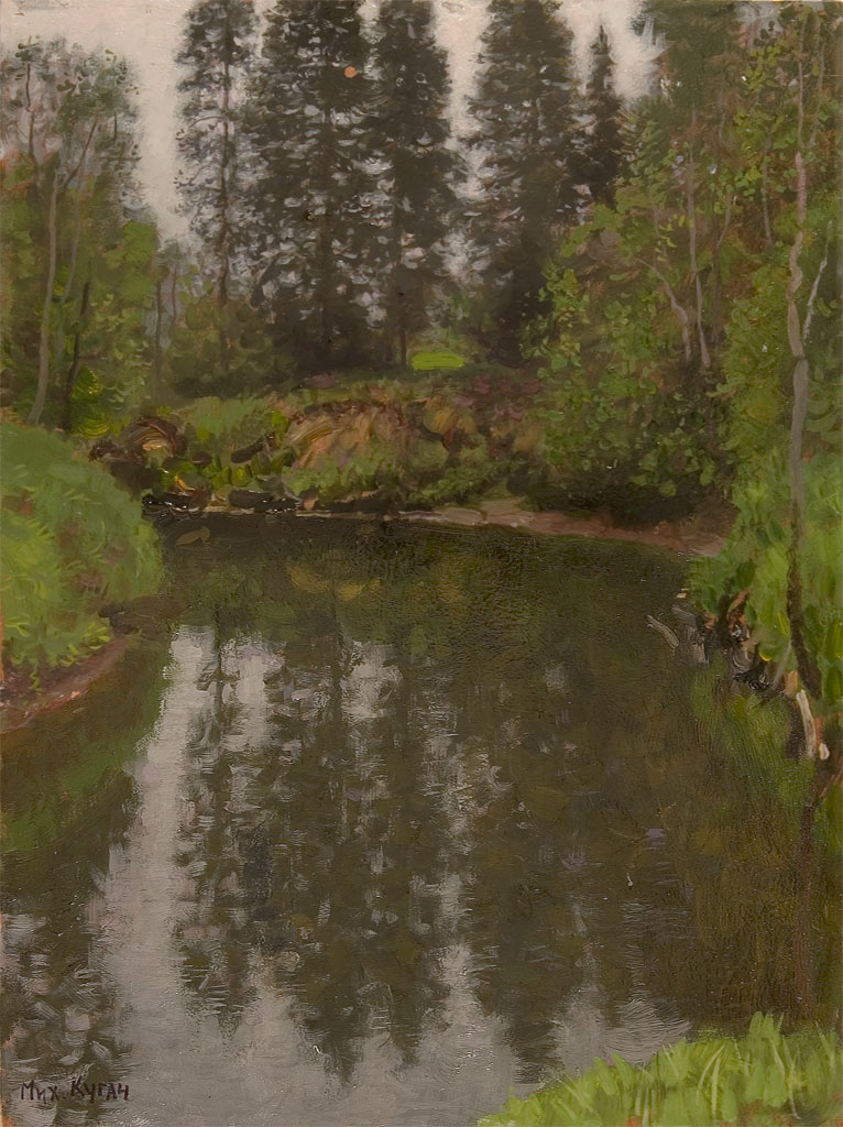 Calm River by Mikhail Kugach