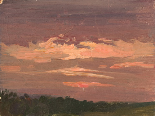 Purple Sunset by Nikita Fedosov