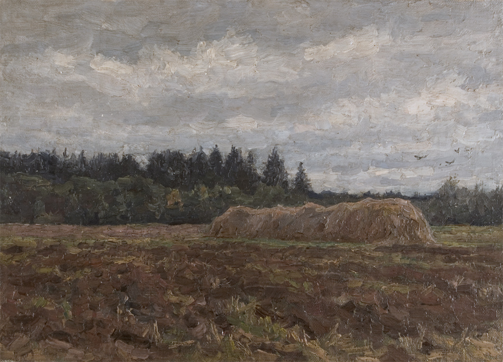 Autumn Field by Nikita Fedosov