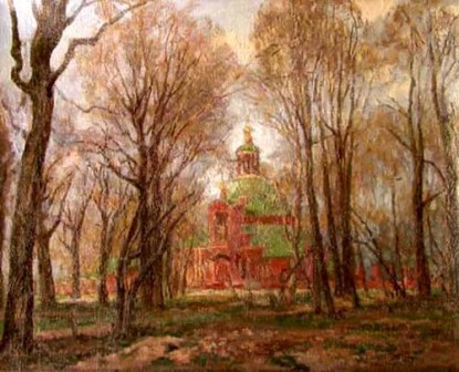 Evening Vigil by Nikolai Kozlov