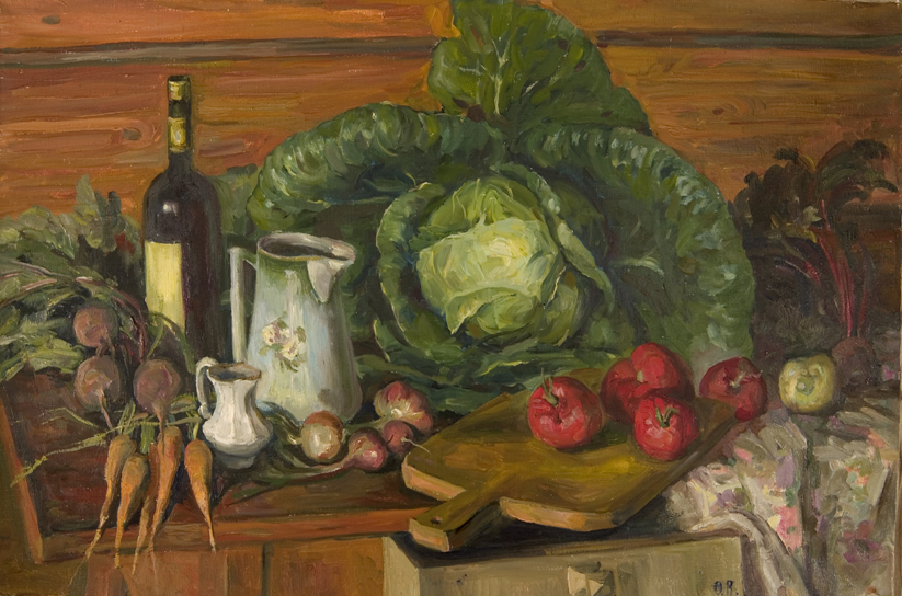 Village Still Life by  Olga Belakovskaya