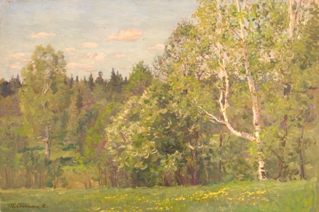 May, Flowering Mountain Ash by Olga, G. Svetlechnaya