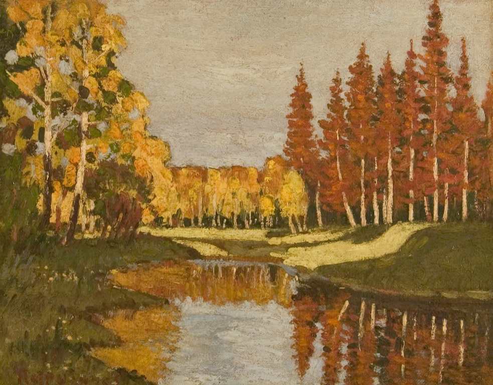 Autumn Forest by Peter Petrovichev