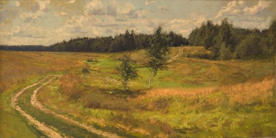 Road in the Forest by Andrei Smirnov