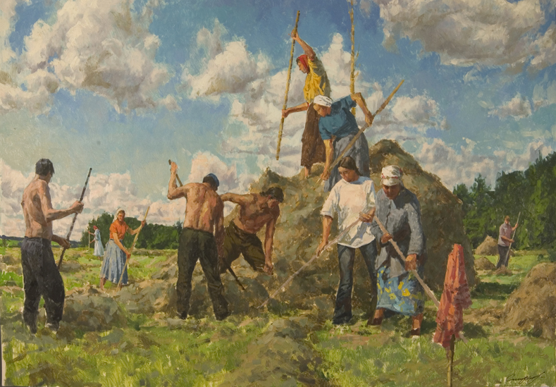 The Month of July II (Study) by Andrei Smirnov