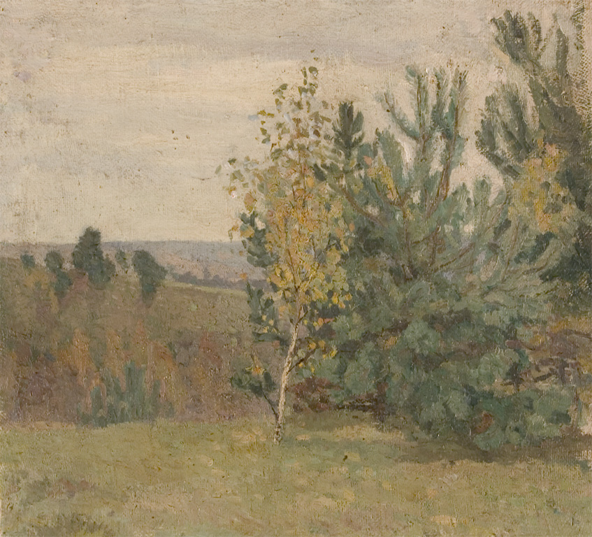 Forest Edge by Irina Shevandronova