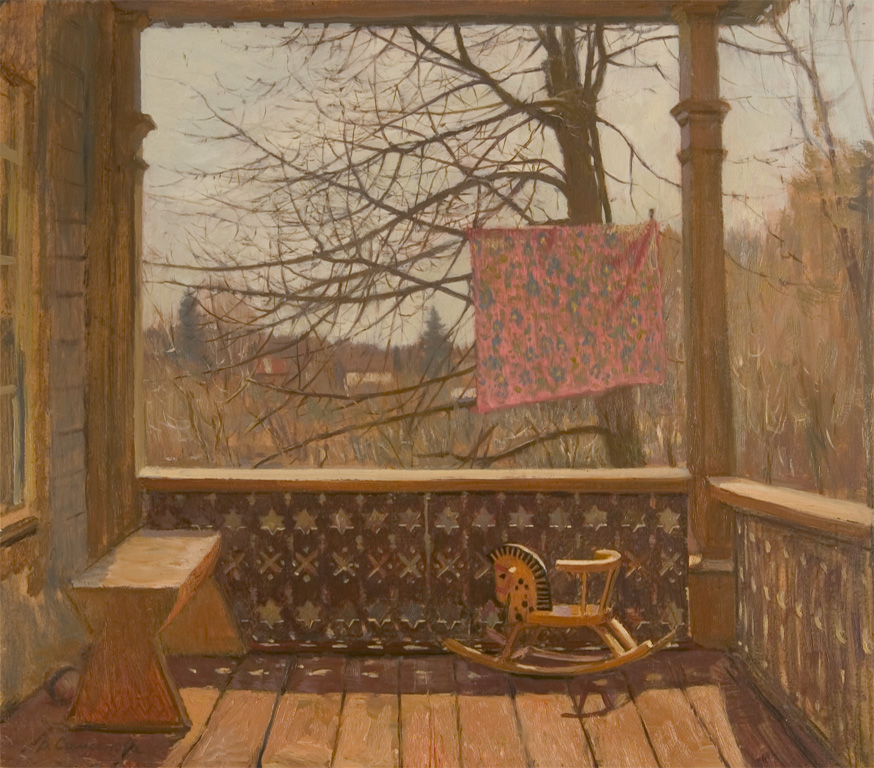 Terrace in May by Victoria Samsonova