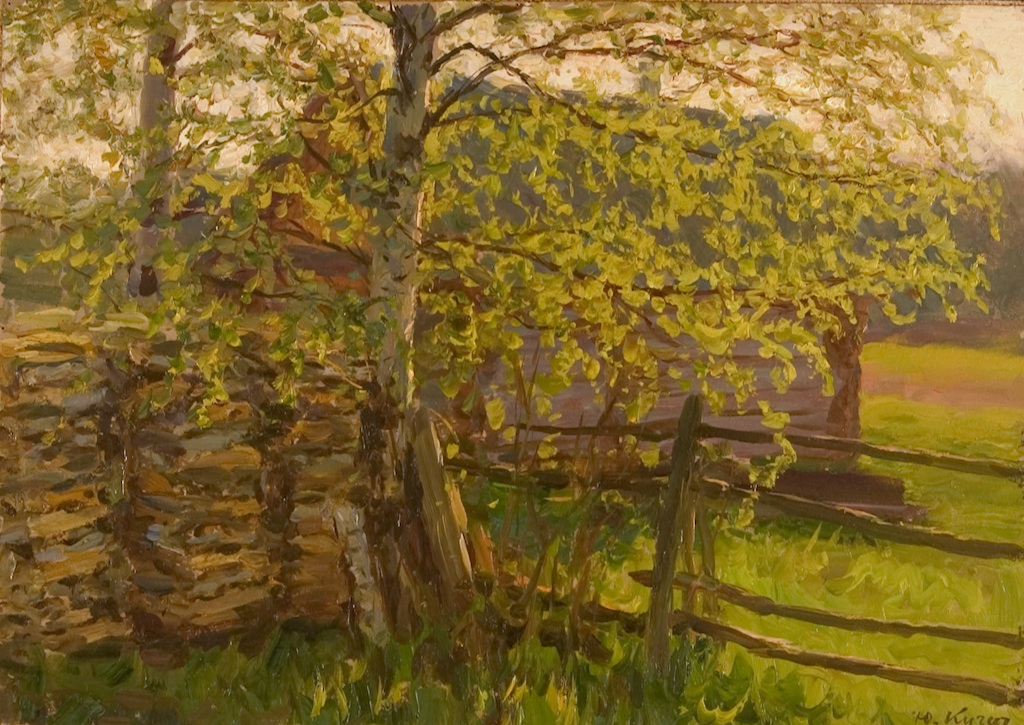 Spring Evening by Yuri Kugach