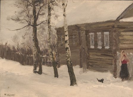 In a Village by Yuri Kugach