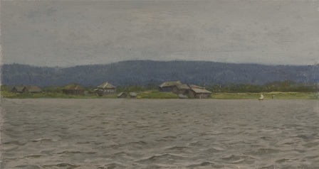 On Onego Lake by Yuri Kugach