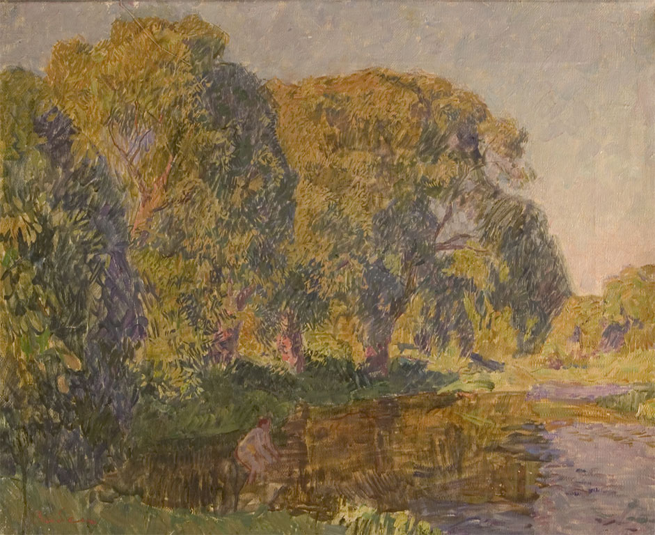 The Evening by Vyacheslav Zabelin