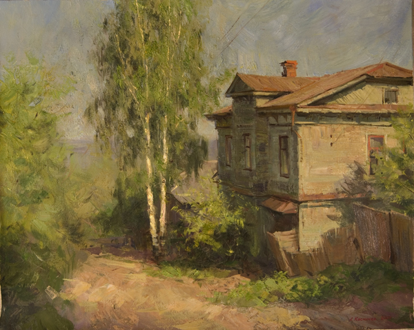 Evening on Vasneskevskoy — Alexandr Kiselev, 2005